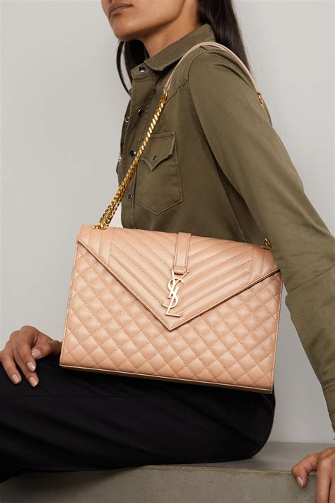 ysl envelope bag saks|YSL envelope bag beige.